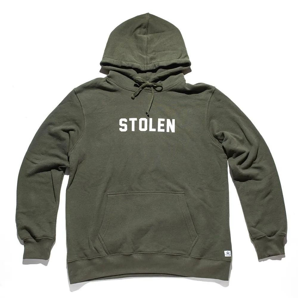 Olive Hoodie - Logo