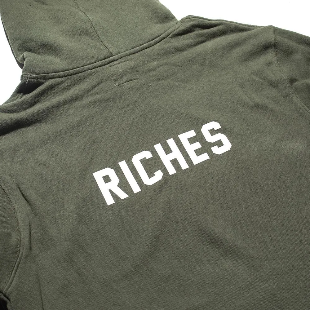 Olive Hoodie - Logo