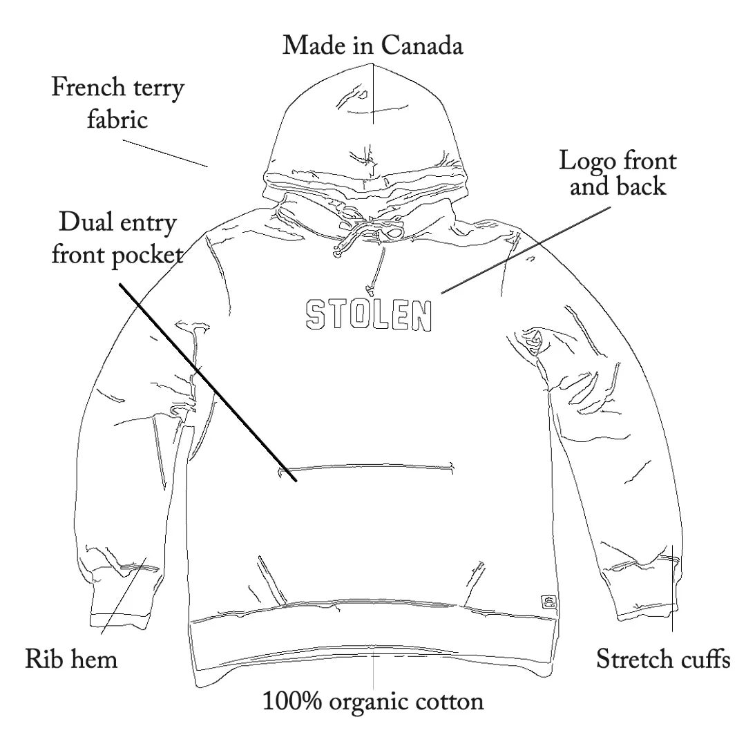 Olive Hoodie - Logo