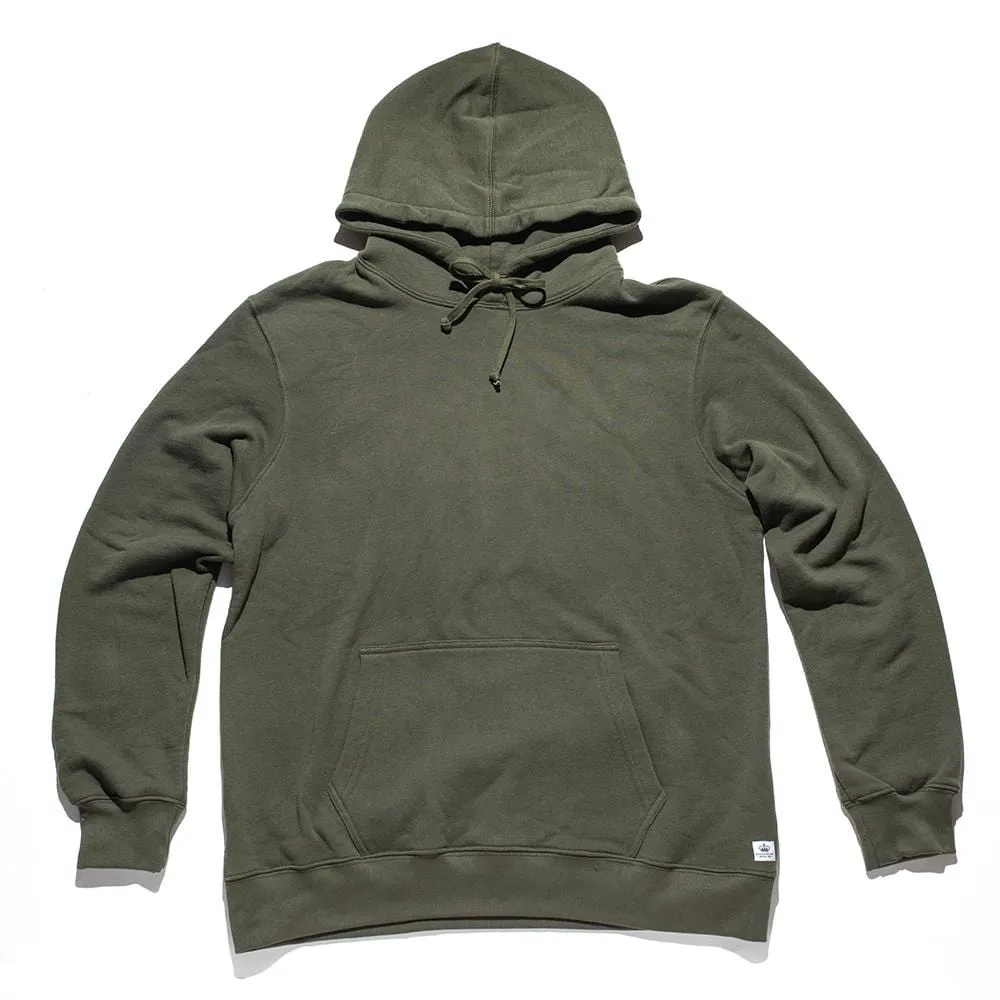 Olive Hoodie - No Logo