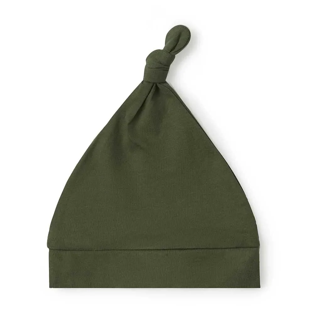 Organic Knotted Beanie VARIOUS COLOURS