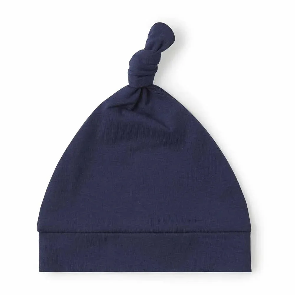 Organic Knotted Beanie VARIOUS COLOURS