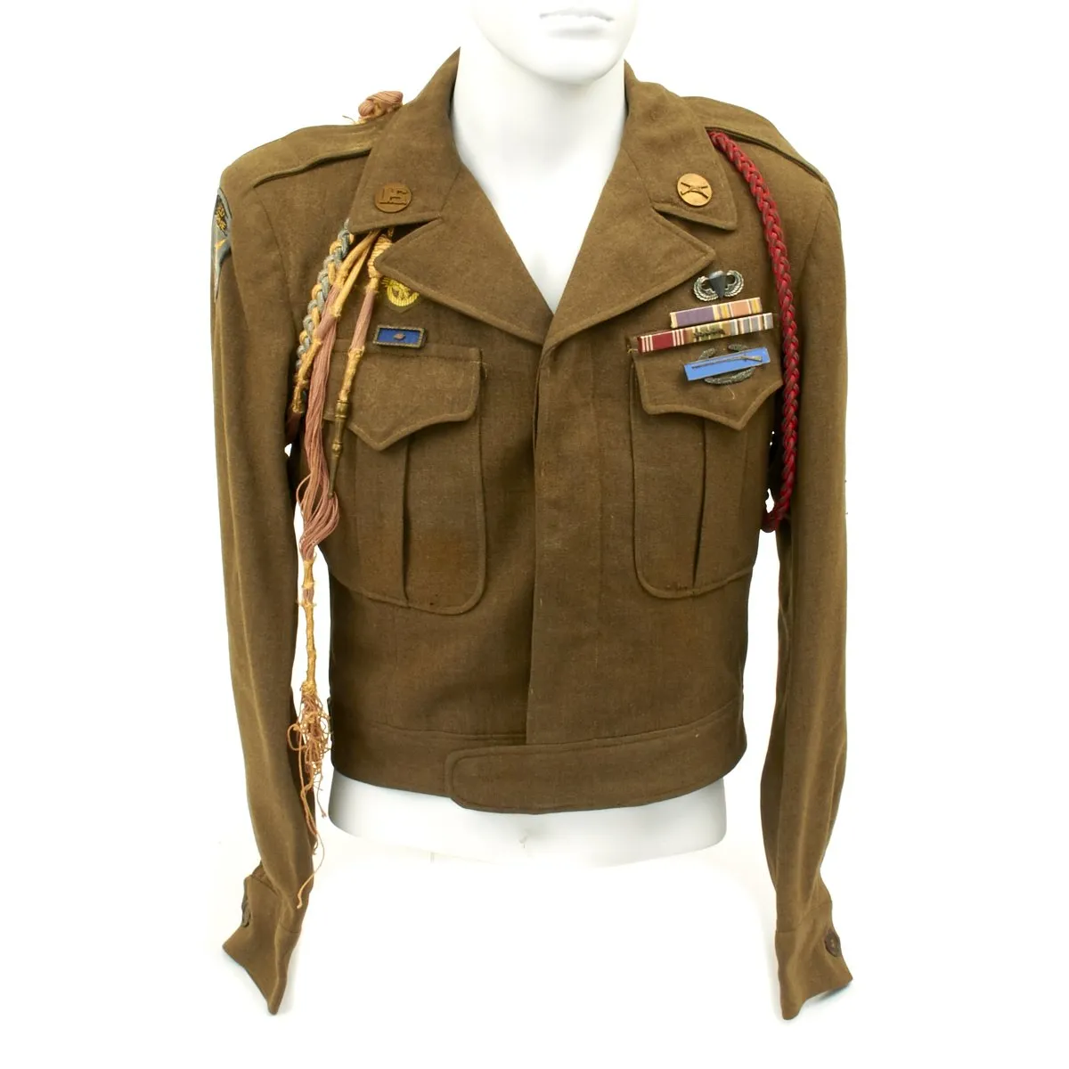 Original U.S. WWII 82nd Airborne 504th Parachute Infantry Regiment Named Grouping