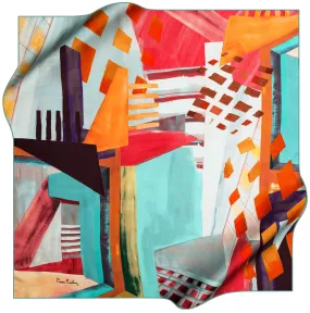 Pierre Cardin Stylish Foulard Abstracta No. 52
