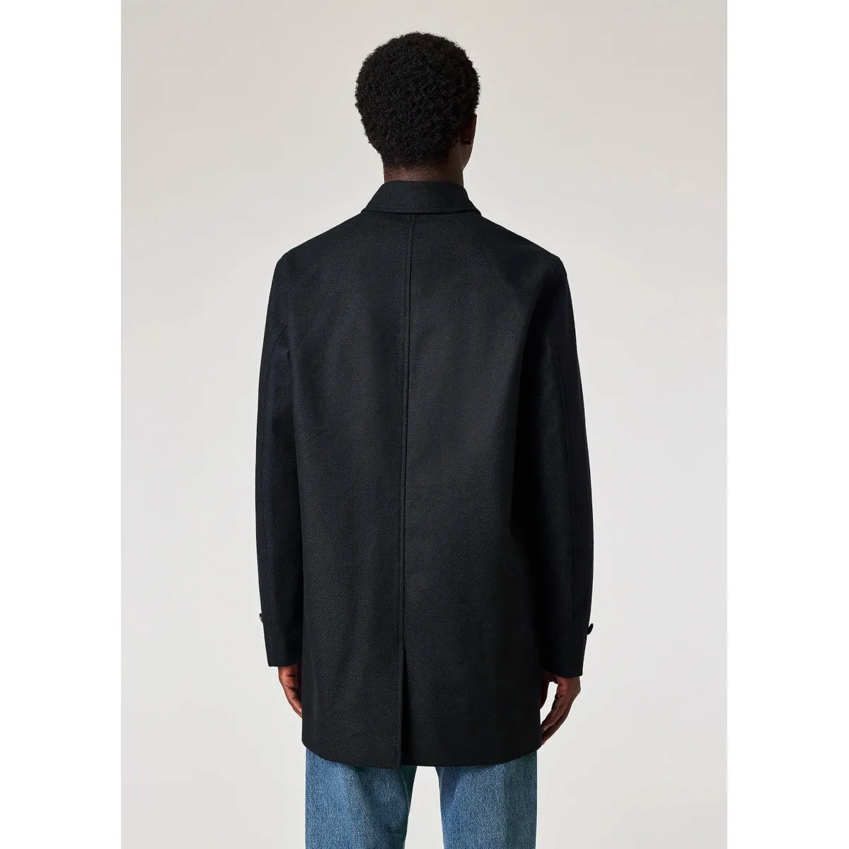 PS Paul Smith Wool Coat 49 DK NAVY