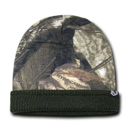 Rapid Hybricam Camouflage Reversible Beanie Grey Bark