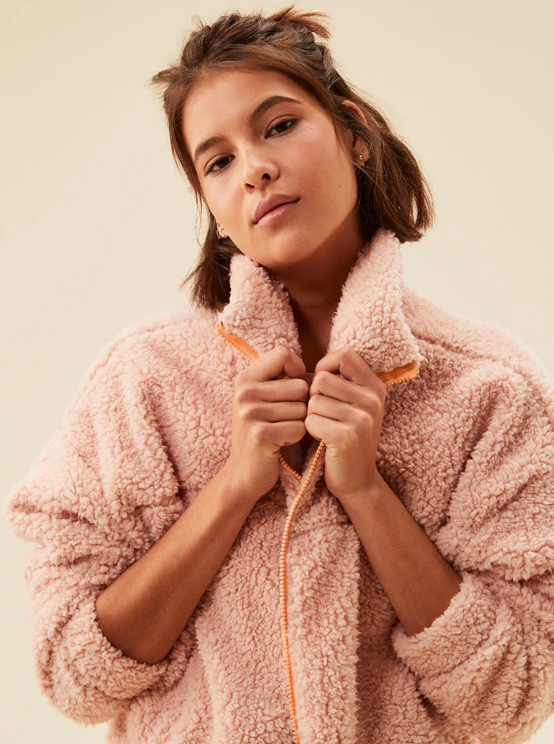 Roxy Sherpa Zip-Up