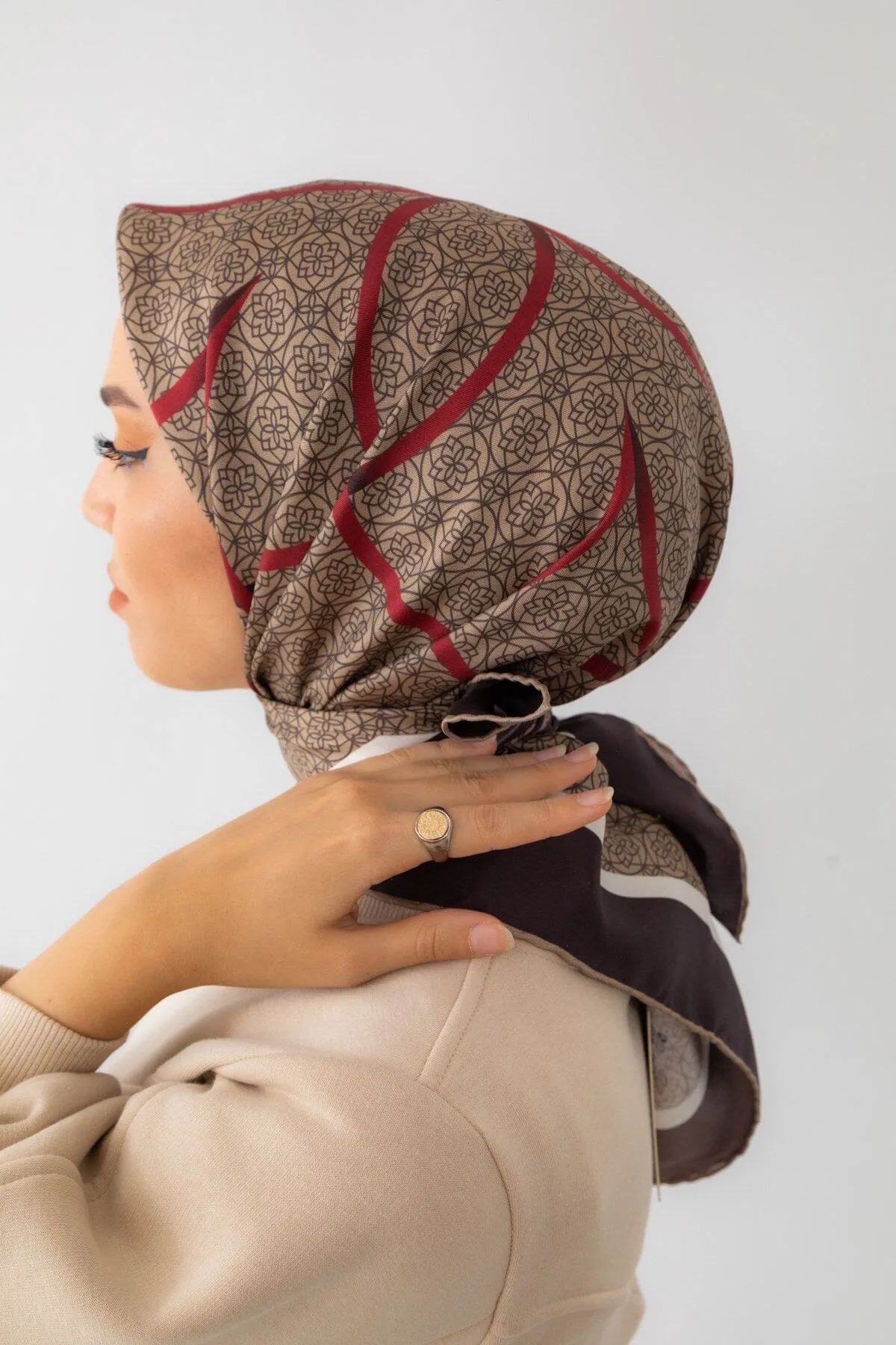 SilkHome Fatima Women Silk Scarf #11