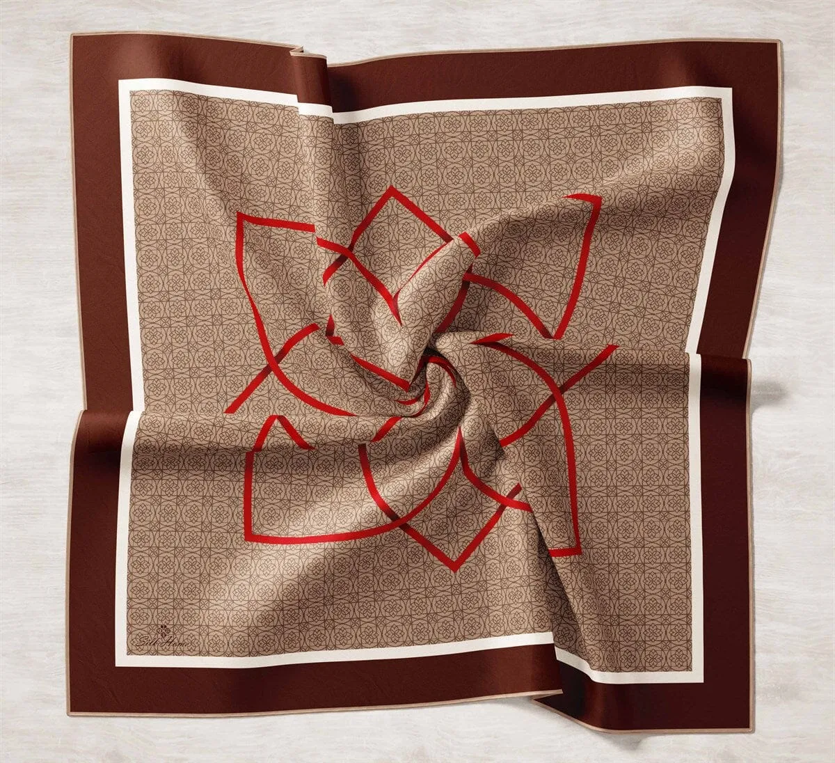 SilkHome Fatima Women Silk Scarf #11