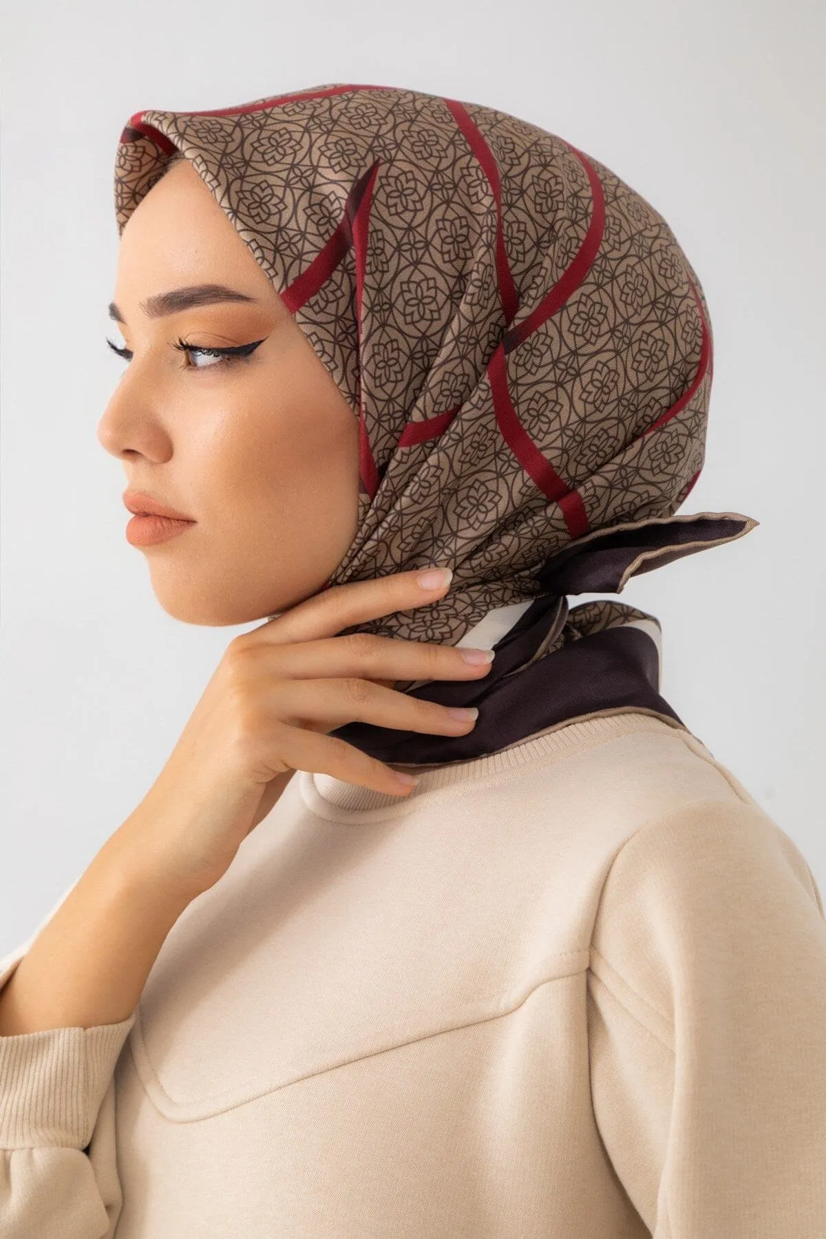 SilkHome Fatima Women Silk Scarf #11