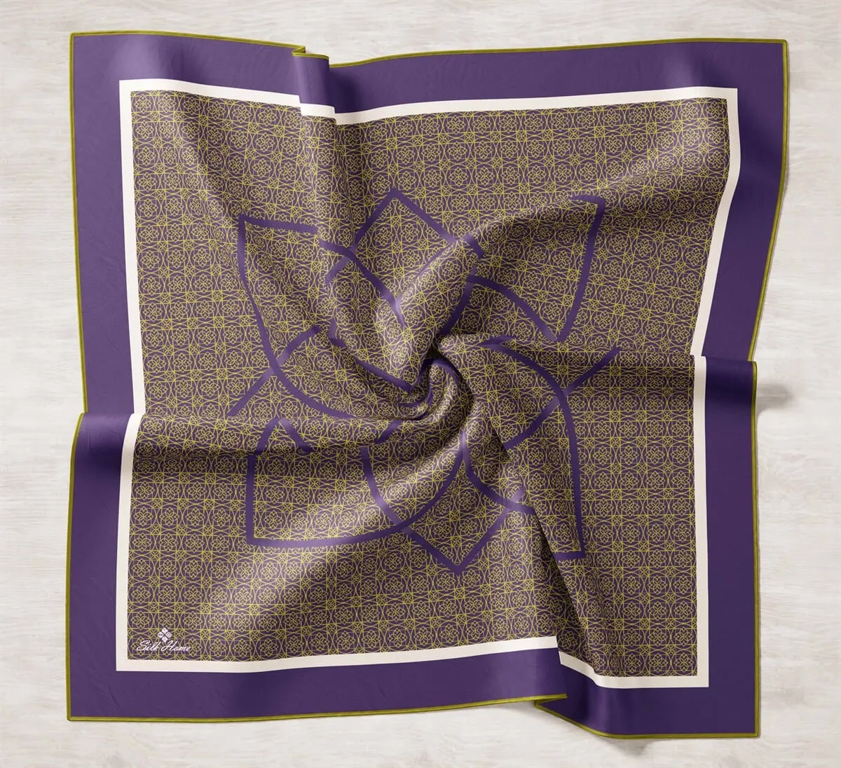 SilkHome Fatima Women Silk Scarf #18