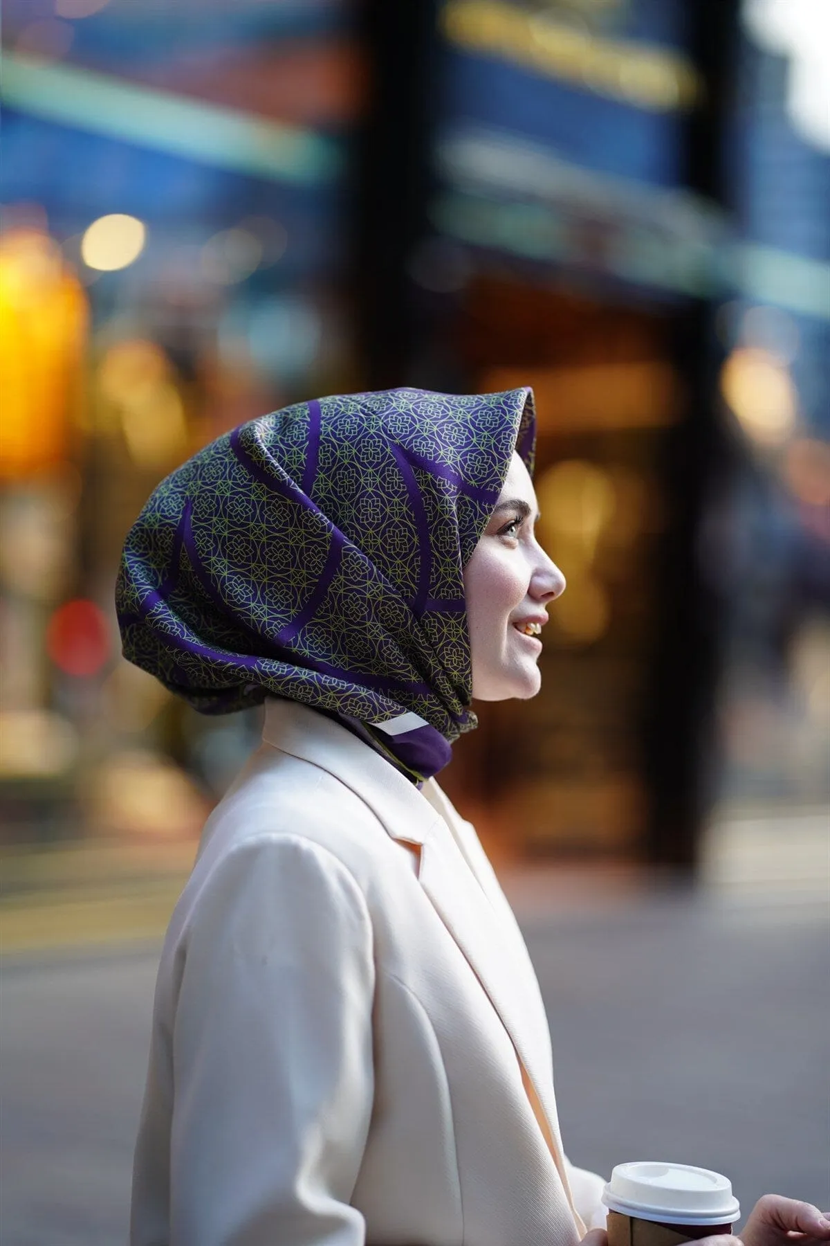 SilkHome Fatima Women Silk Scarf #18