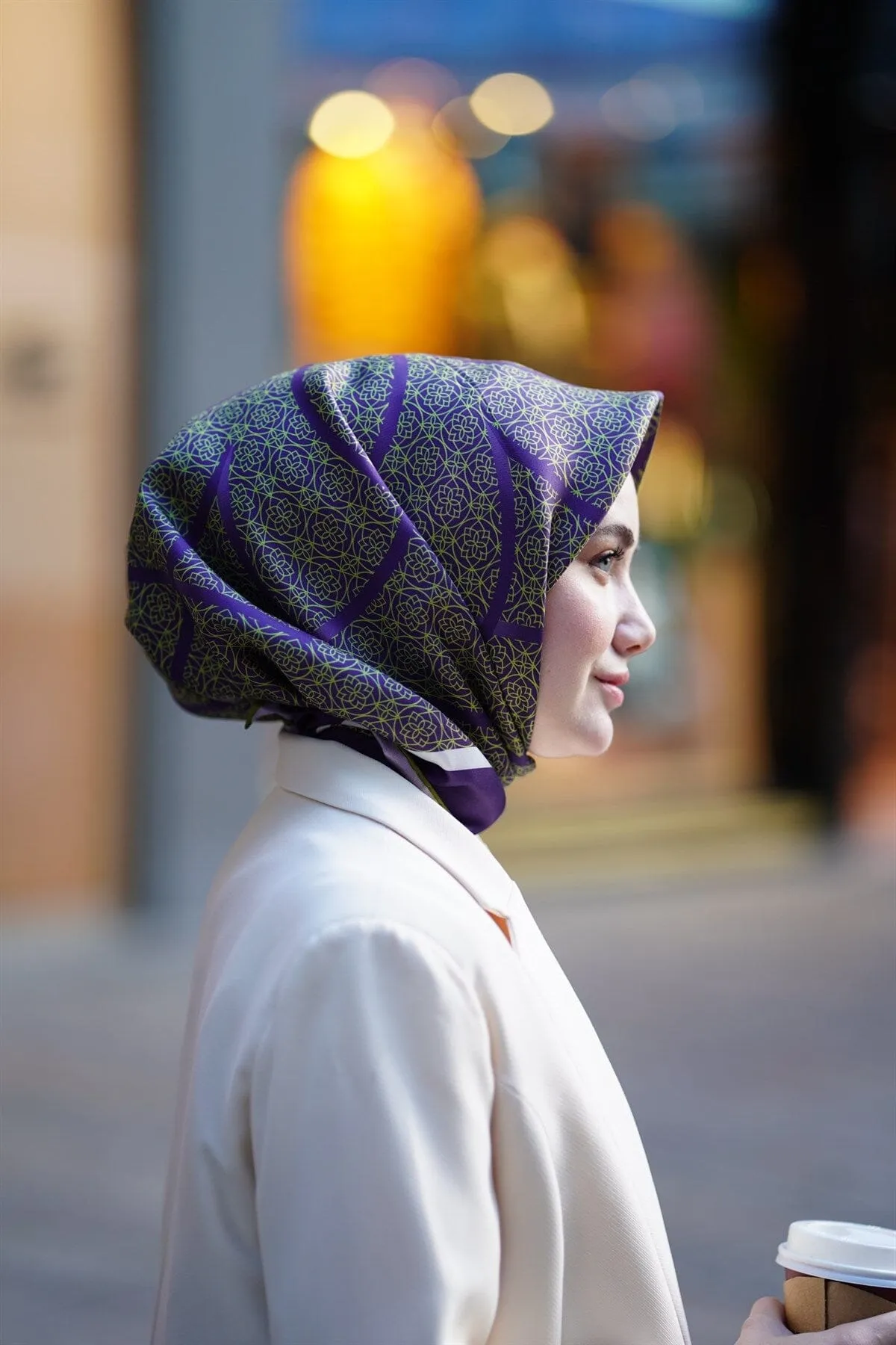SilkHome Fatima Women Silk Scarf #18