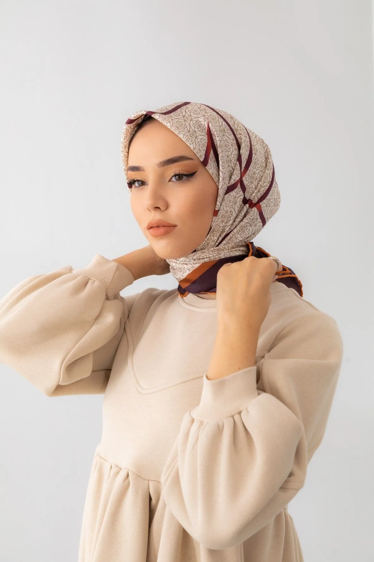 SilkHome Fatima Women Silk Scarf #9
