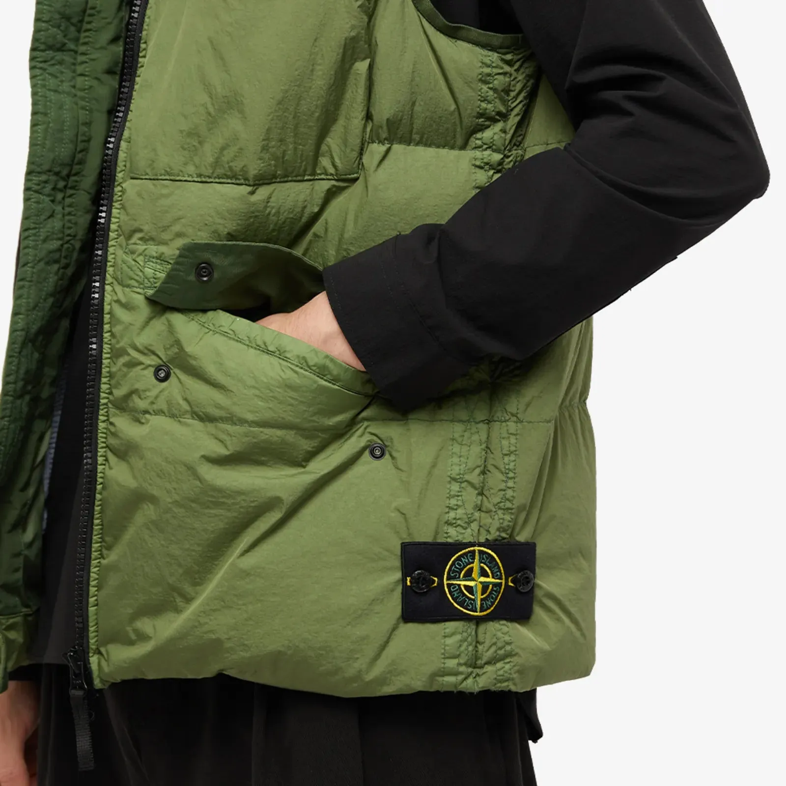Stone Island Crinkle Reps Bodywarmer
