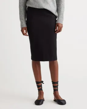 Ultra-Stretch Ponte Pencil Skirt