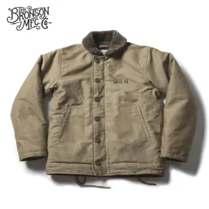 Vintage USN N-1 Deck Jacket Military Men's Coat - 3 Colors