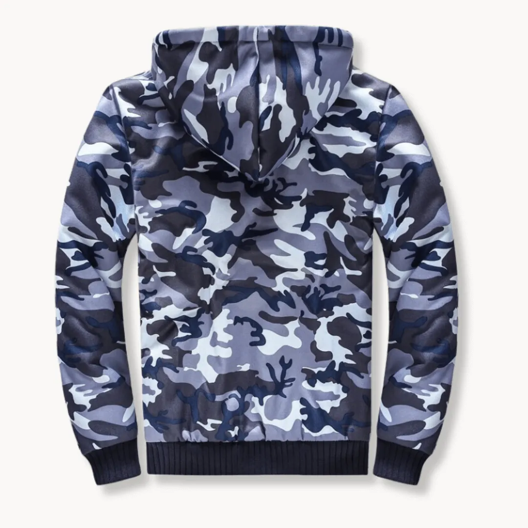 Women's Plush Camo Winter Jacket